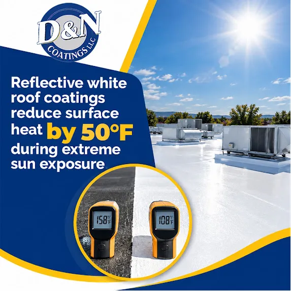Reflective coatings reduce heat- D&N Coatings
