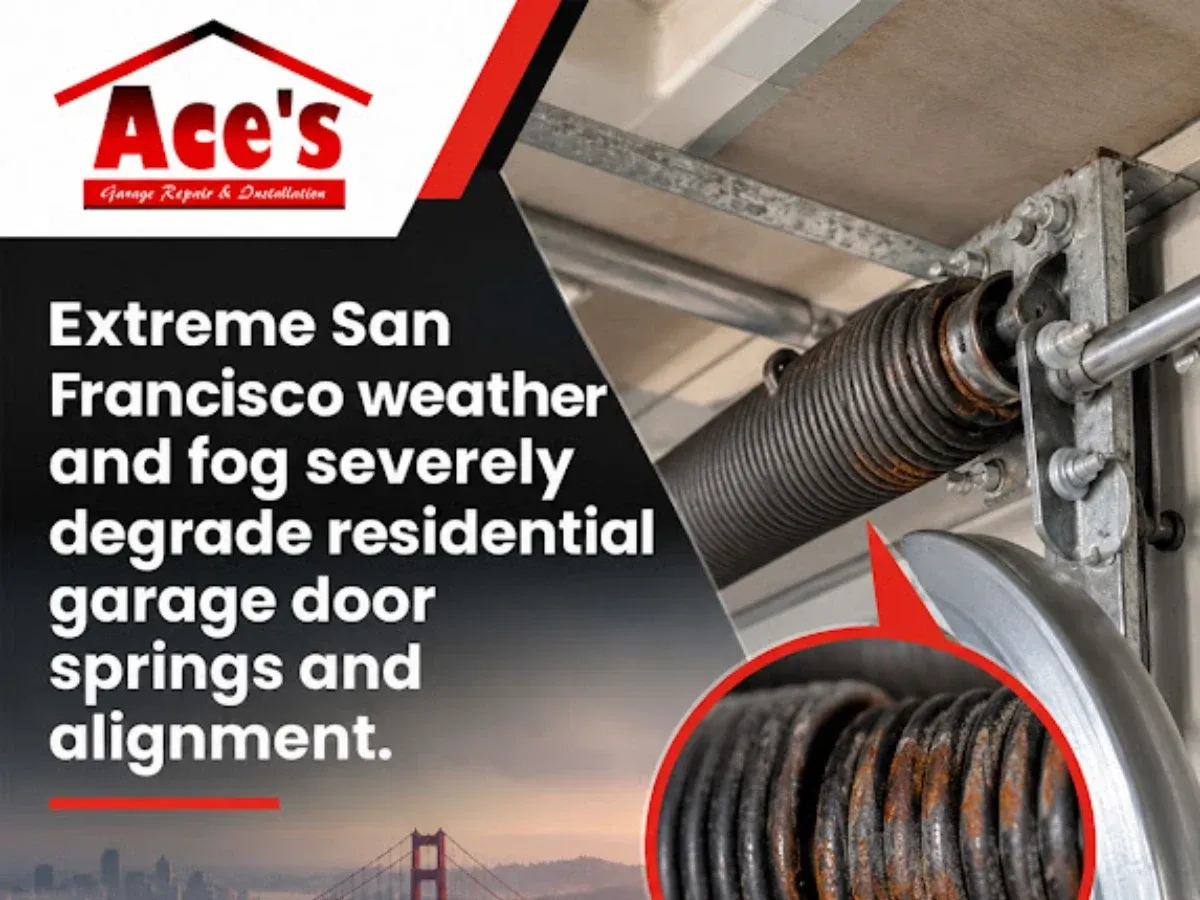 Ace's Garage Door Repair & Installation Addresses SF Weather Concerns